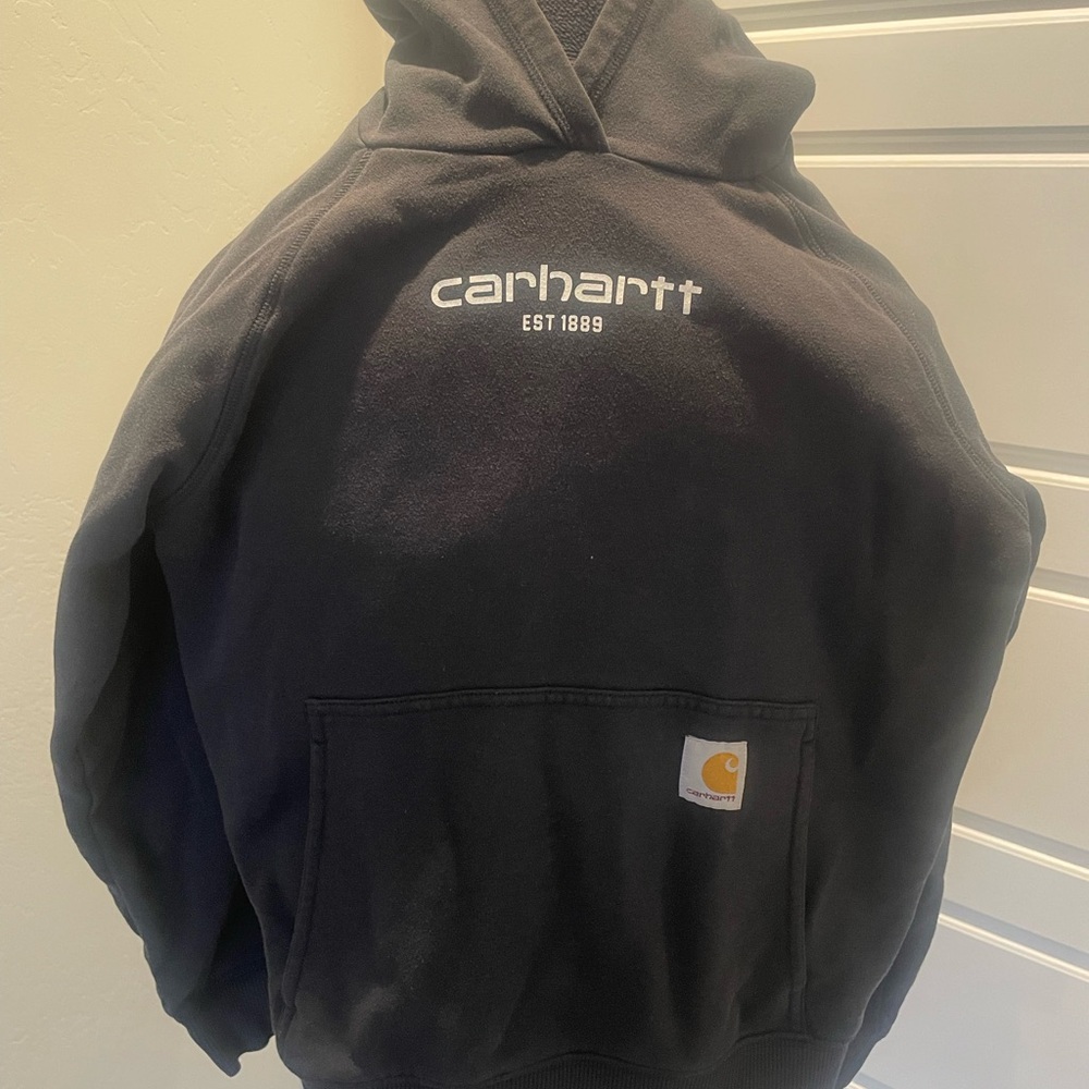 Boys Carhartt Black Hoodie